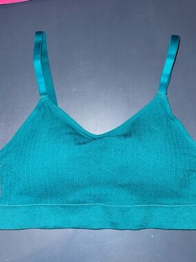 2 pcs Auden Teal Ribbed Stretch Bralette